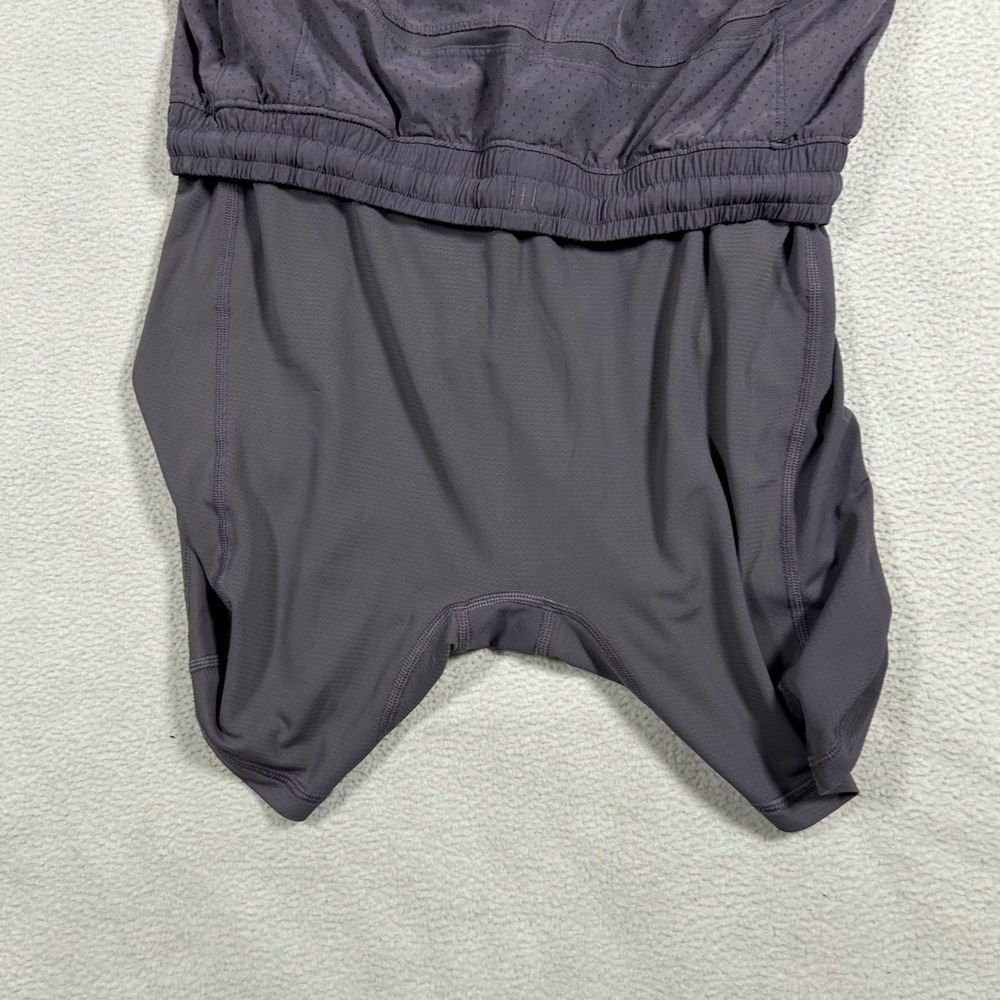 Lululemon Shorts Mens Medium Purple Perforated Lined Athletic Training LM7ADYS - Picture 4 of 7